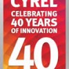 DuPont Cyrel 40th Anniversary logo