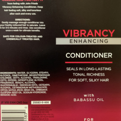 John Frieda Vibrancy Enhancing Conditioner Tube printed by Berry Global