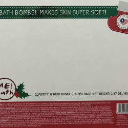 ME! Bath Bath Bombs 3-Bag Holiday Box printed by Emirates Printing Press LLC