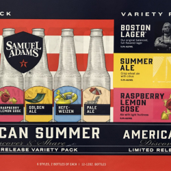Samuel Adams American Summer Limited Release Variety Pack Box printed by International Paper Indianapolis
