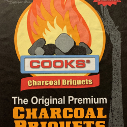 Cooks Charcoal Briquets Bag Bancroft Bag Inc printed by Bancroft Bag Inc