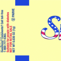 Splenda Made in the U.S.A. Packet printed by ProAmpac Wrightstown