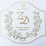 ZD-Wines-50th-Anniversary-Pinot-Noir-Label-printed-by-Vintage-99-Label