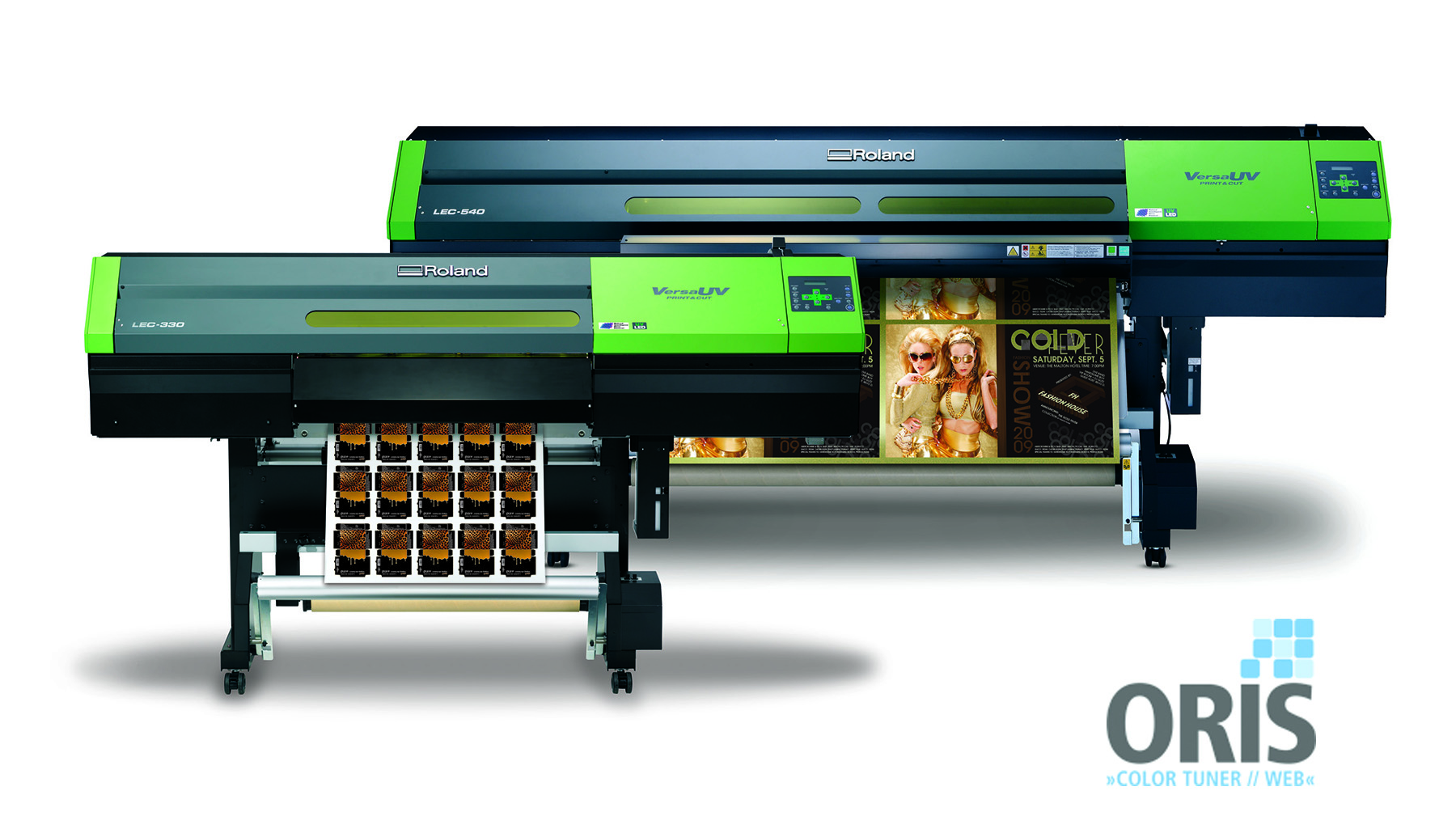 Roland DGA VersaUV LEC Printer Cutter Promotion Free CGS