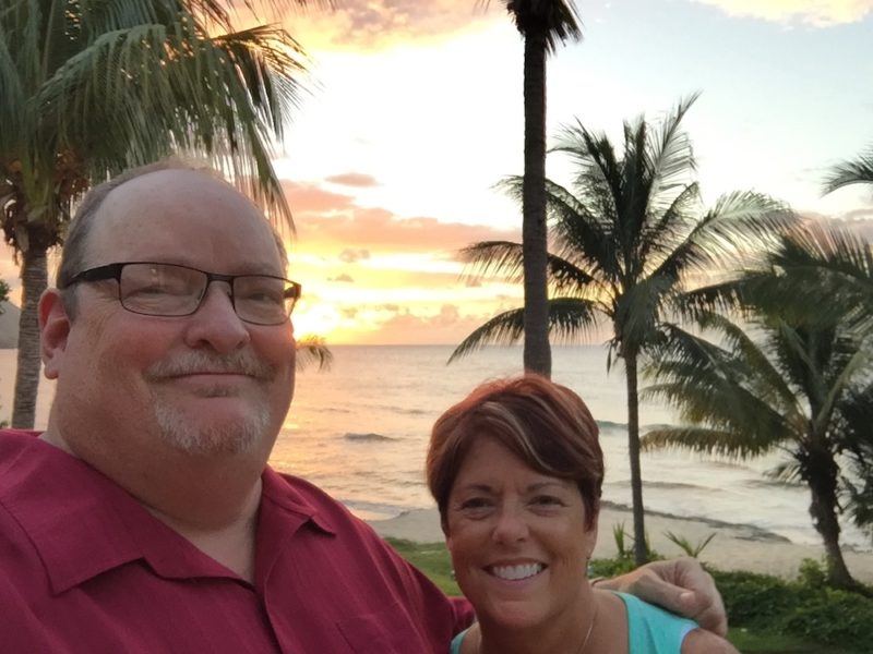 Lon Robinson 2018 FTA Hall of Fame Akumal sunset