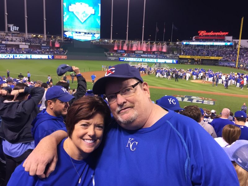 Lon Robinson 2018 FTA Hall of Fame Kauffman Stadium