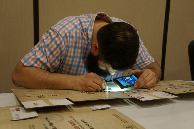 2019 Excellence in Flexography Awards combined corrugated judging