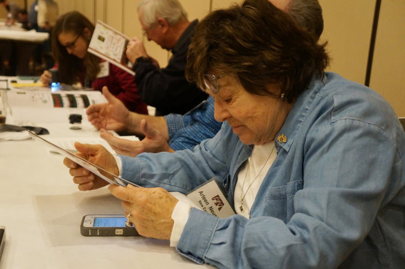 2019 Excellence in Flexography Awards envelope judging