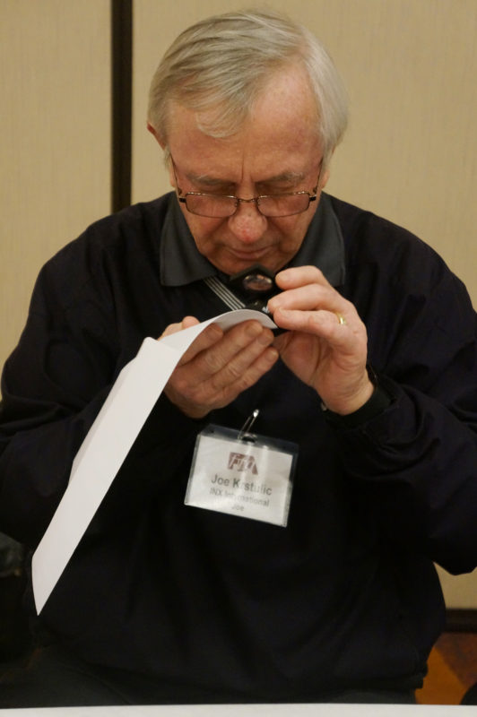2019 Excellence in Flexography Awards envelope judging